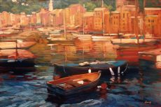 Anchored Boats – Portofino