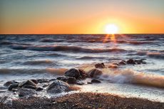 Sunset at Blue Point