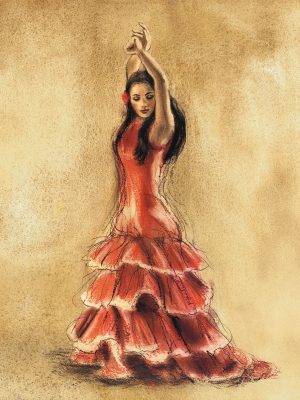 Flamenco Dancer I