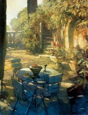 Sunlit Terrace, Crillon le Bra