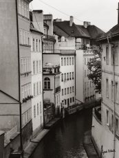 Little Canal, Prague, Czech Republic