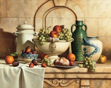 Italian Still Life with Green