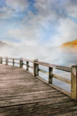 Dancing Fog at the Lake